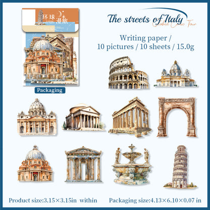 Global Comic Tour stickers