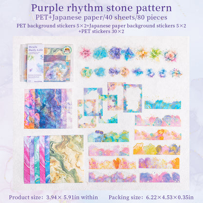 Watercolor Themed Ephemera Pack