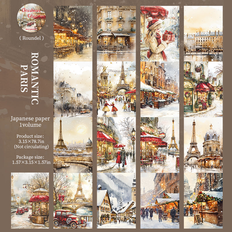 Christmas City Washi Tape