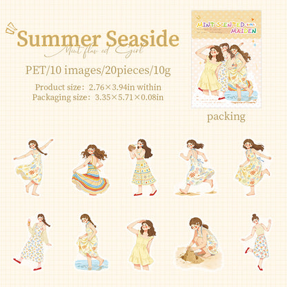 Minty Girl Stickers