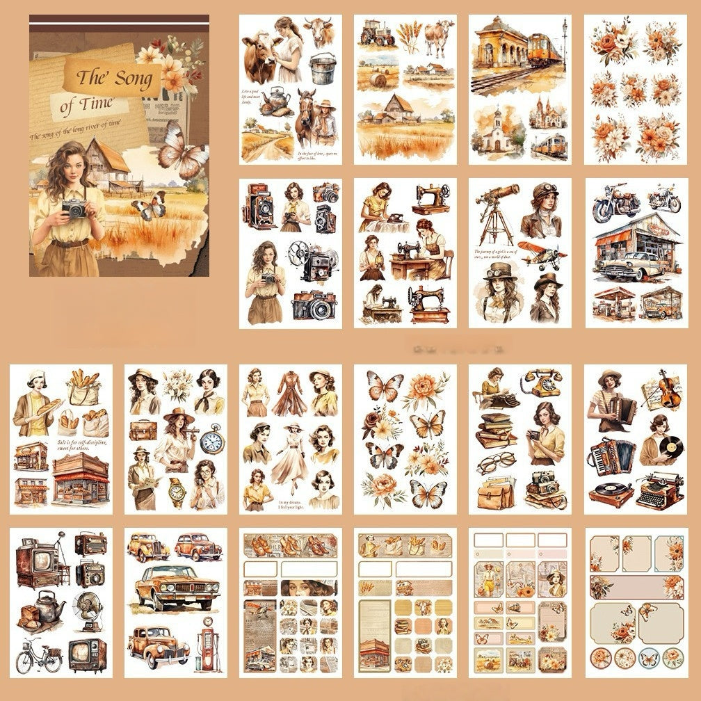 Gentle Autumn Sticker Book