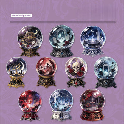 Dreamy Crystal Ball Stickers