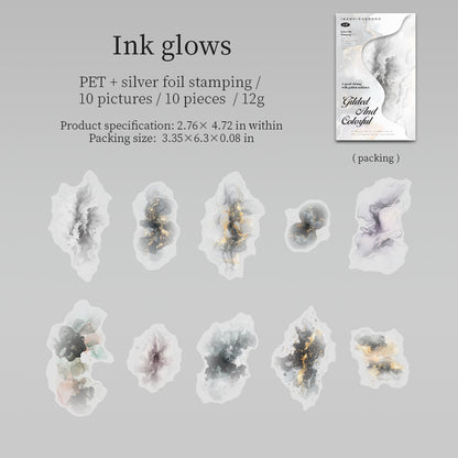 Gilded Glow Stickers