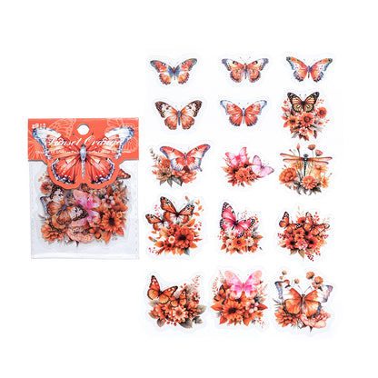 Butterfly Collage Tales Stickers