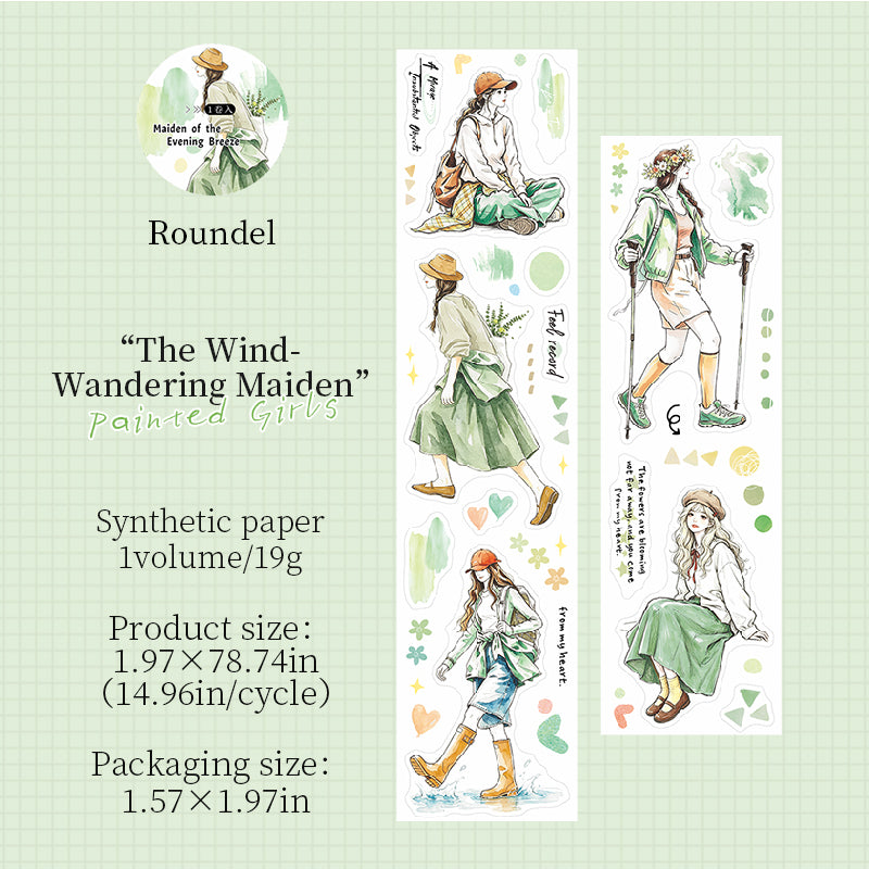 Painted Girls Washi Tape