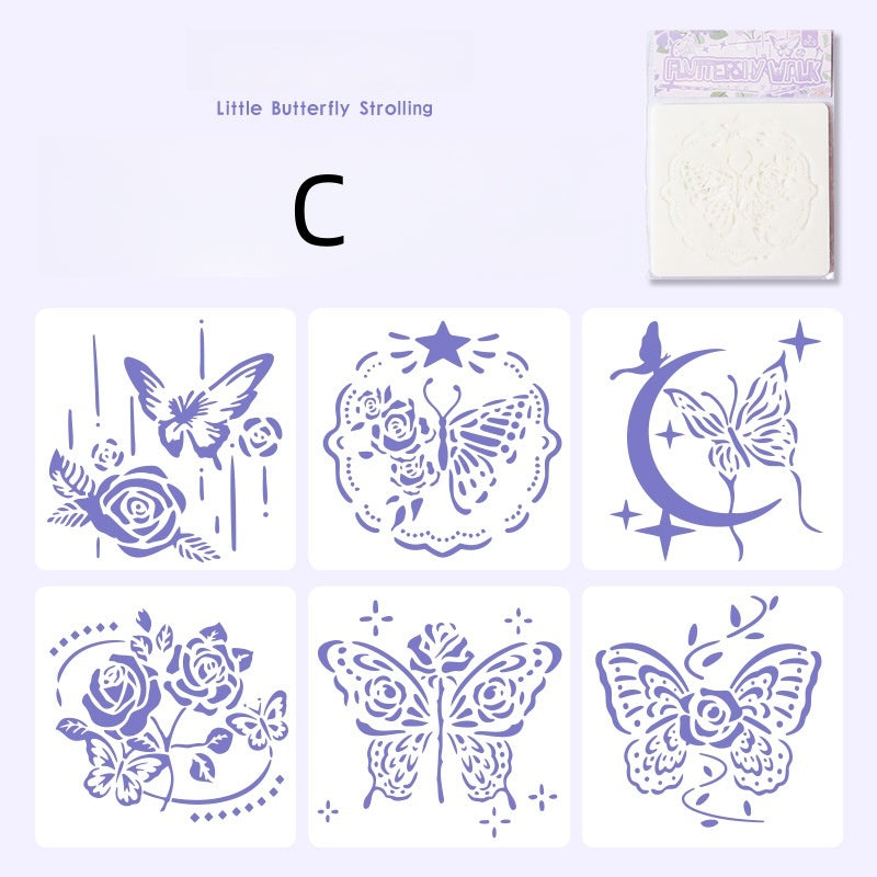 Forest Garden Painting Stencils