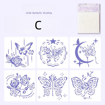 Forest Garden Painting Stencils