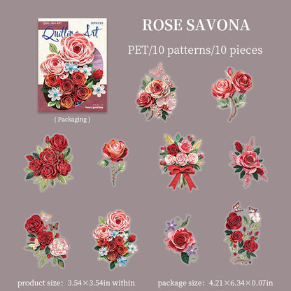 Realistic Floral Stickers