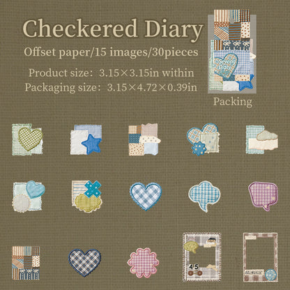 Sewing Diary Stickers