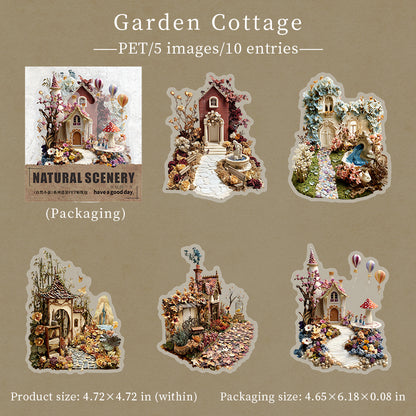 Natural Little Scenes Stickers