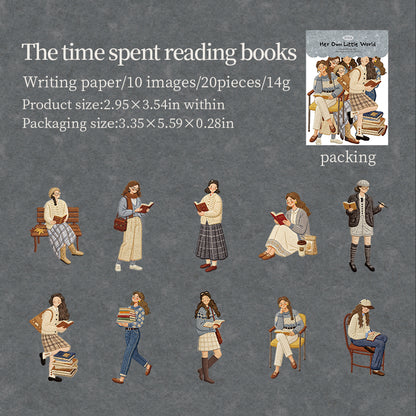 Her Little World Stickers