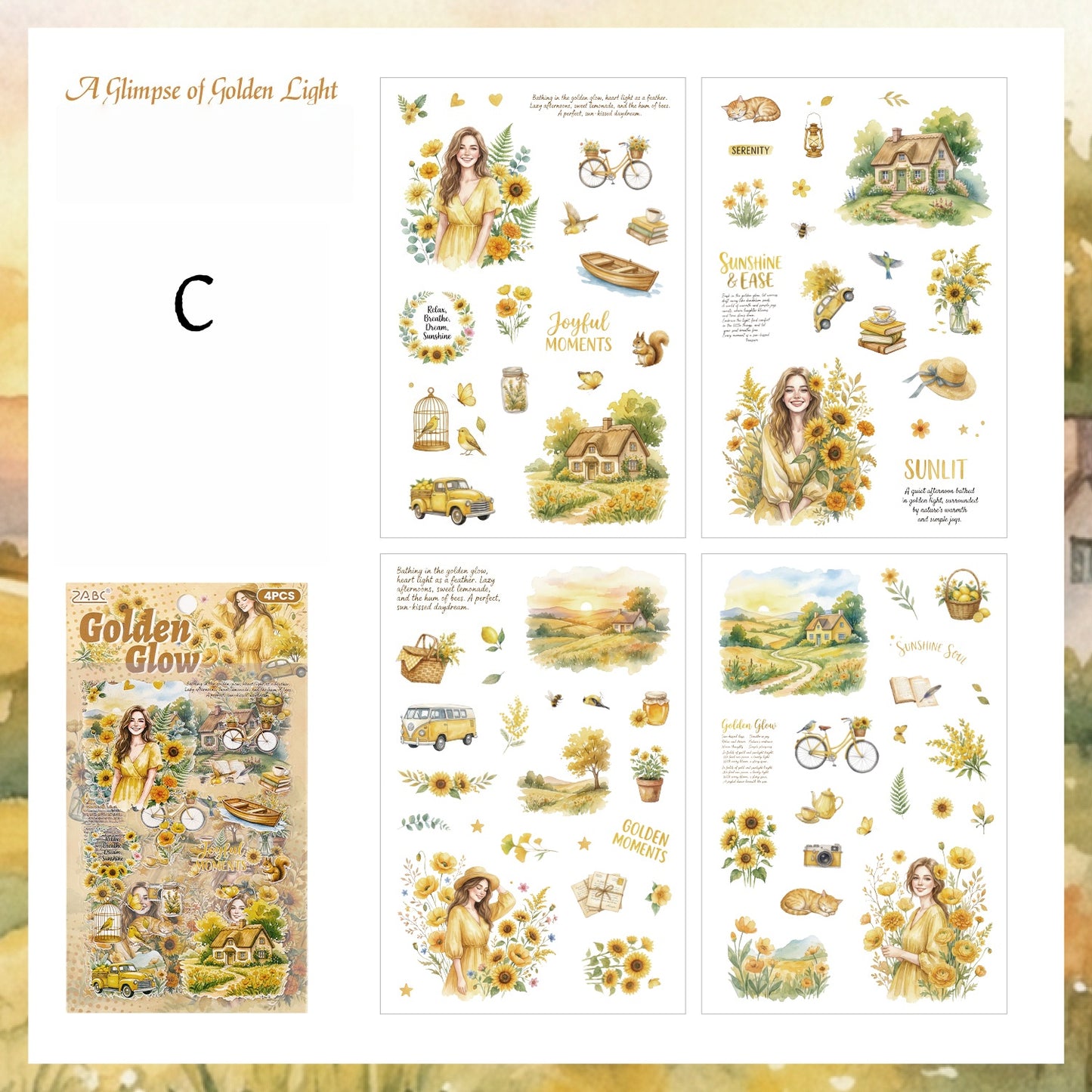 Fragrant Meadow Adventure Stickers
