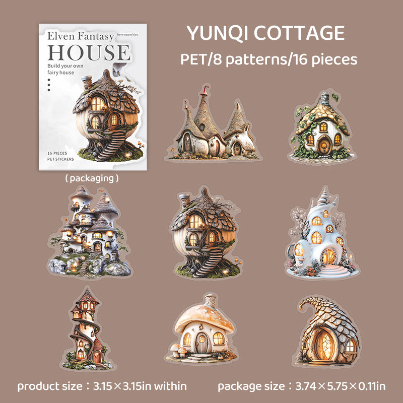 Fairy Fantasy House Stickers
