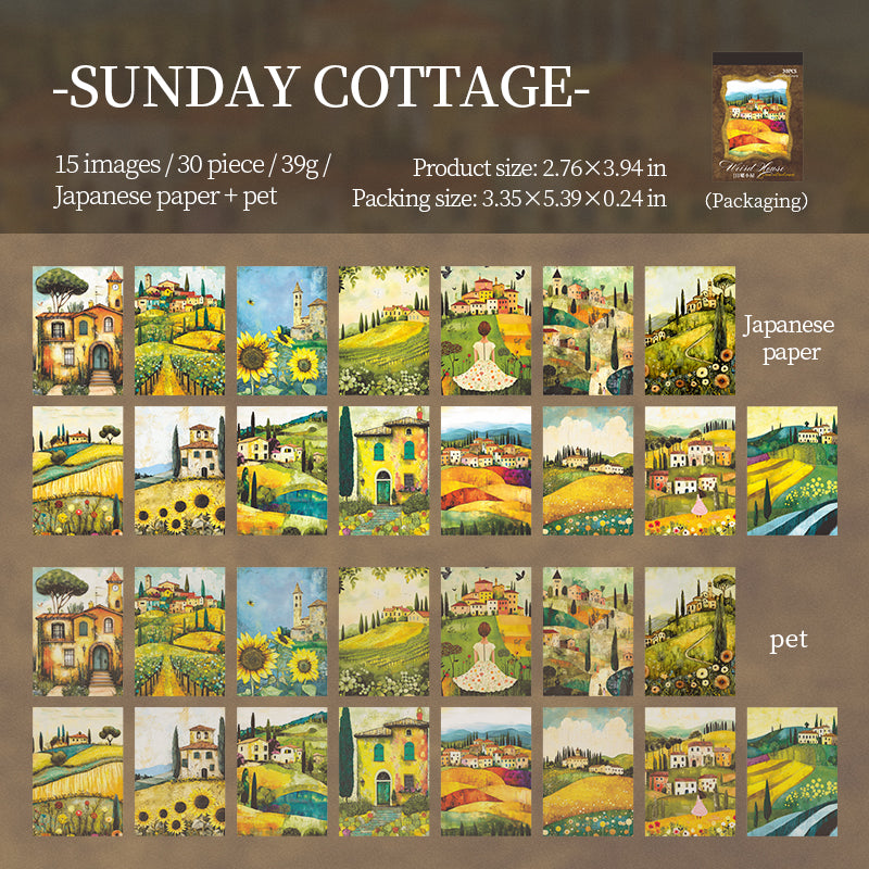 Whimsical Haunted Cottage sticker book