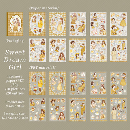 Encounter Charming Lady Sticker Book
