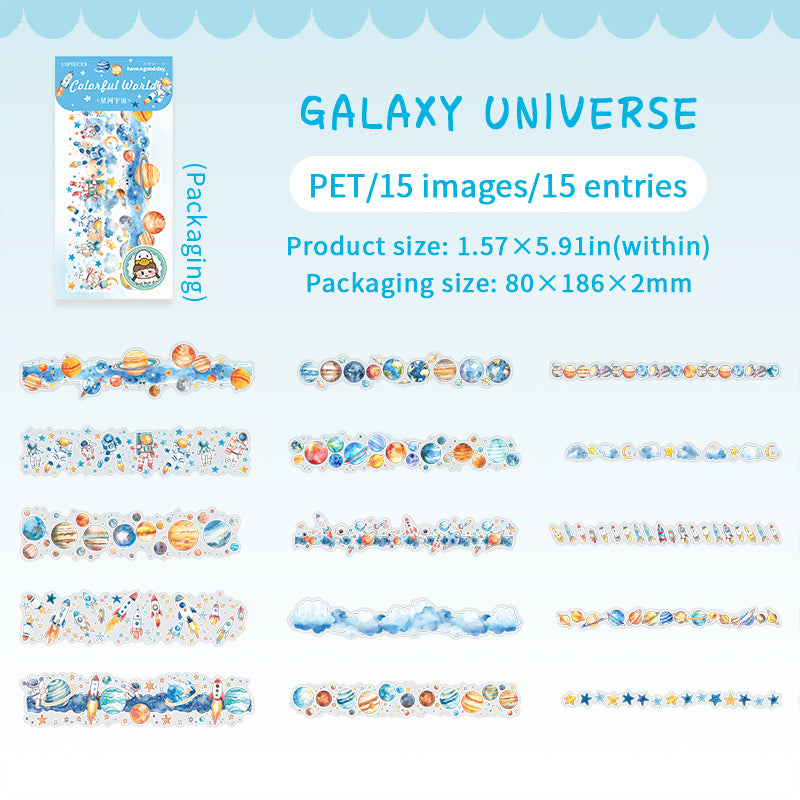 Cute Miracle Record Stickers