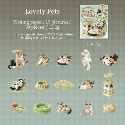 Cozy Plush Home Sticker