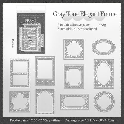 Framed Illustration Collection Sticker