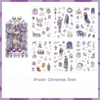 Fairy Tale Christmas Day Stickers