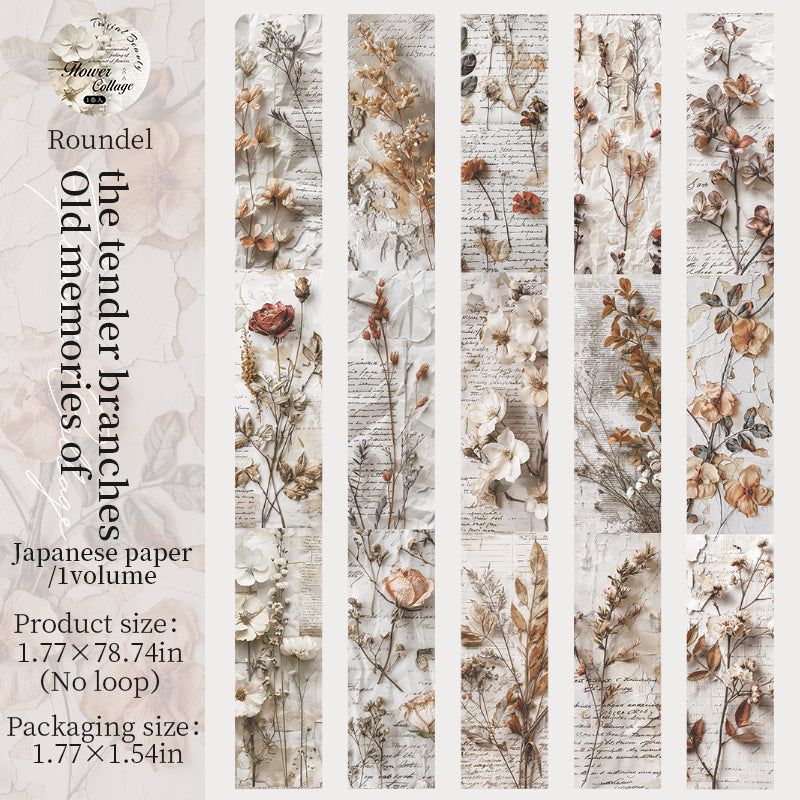 Floral Whispers Washi Tape