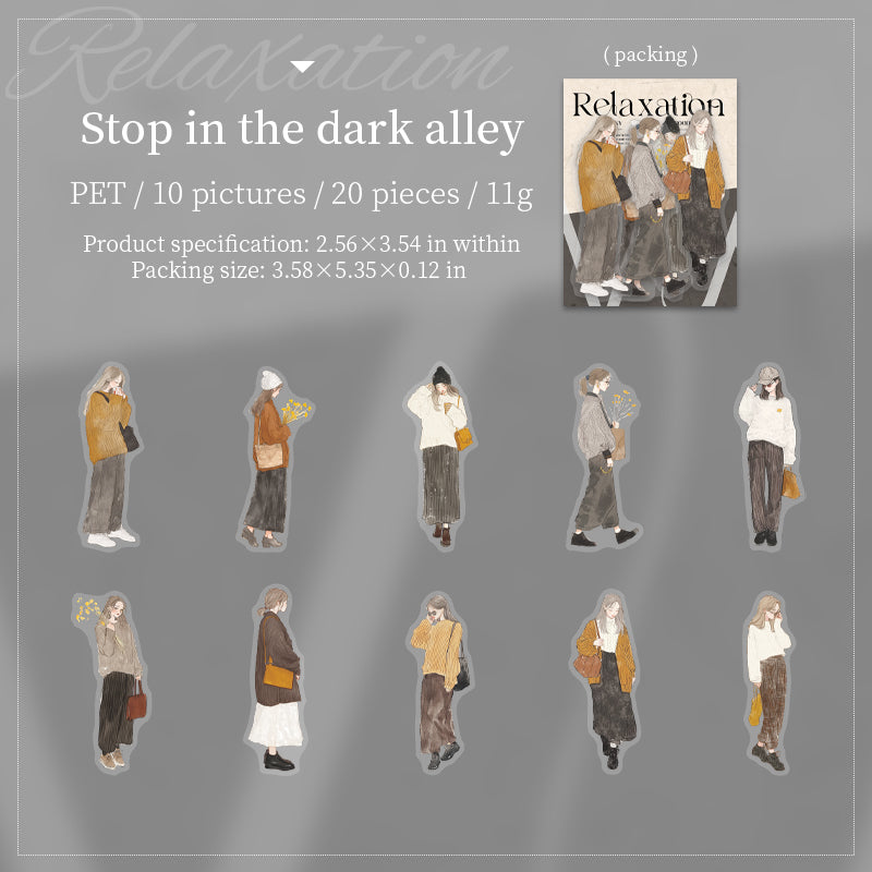 Relaxation Vibes Stickers