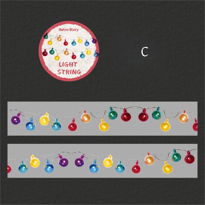 Colorful String Lights Tape