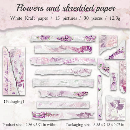 Torn Memory Strip Stickers