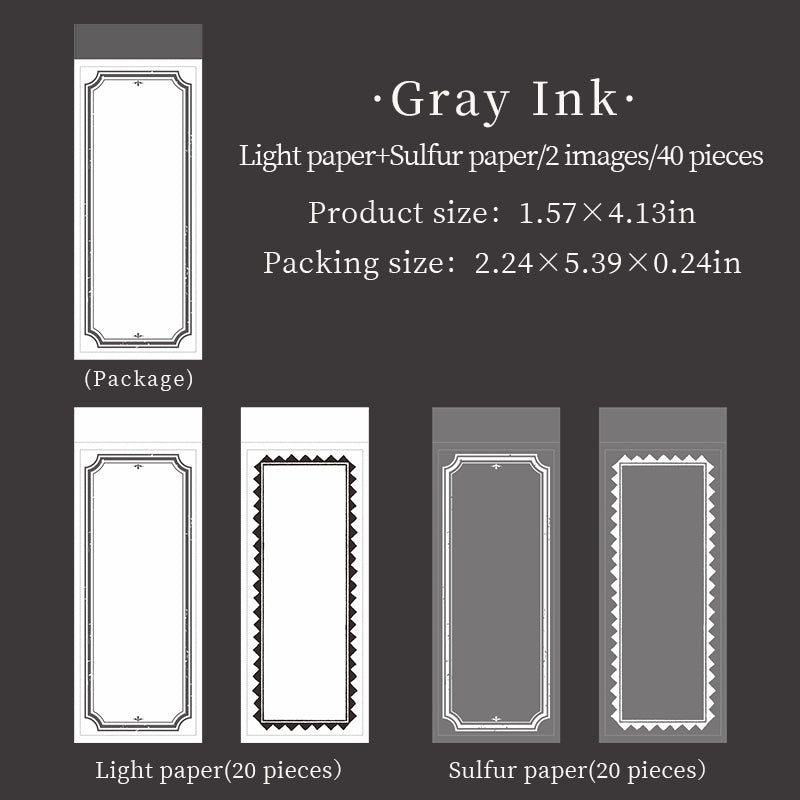 Pocket Frame Memo Pad