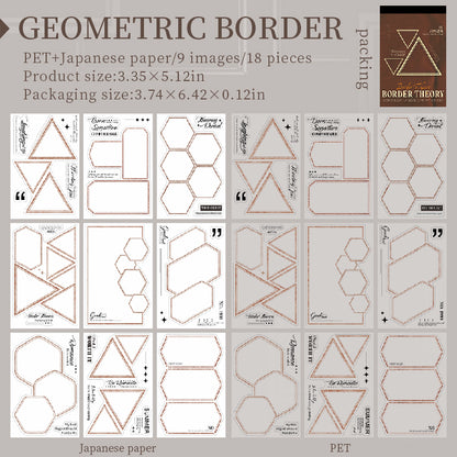 Border Theory Sticker Book