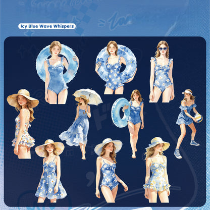 Hello Summer Stickers