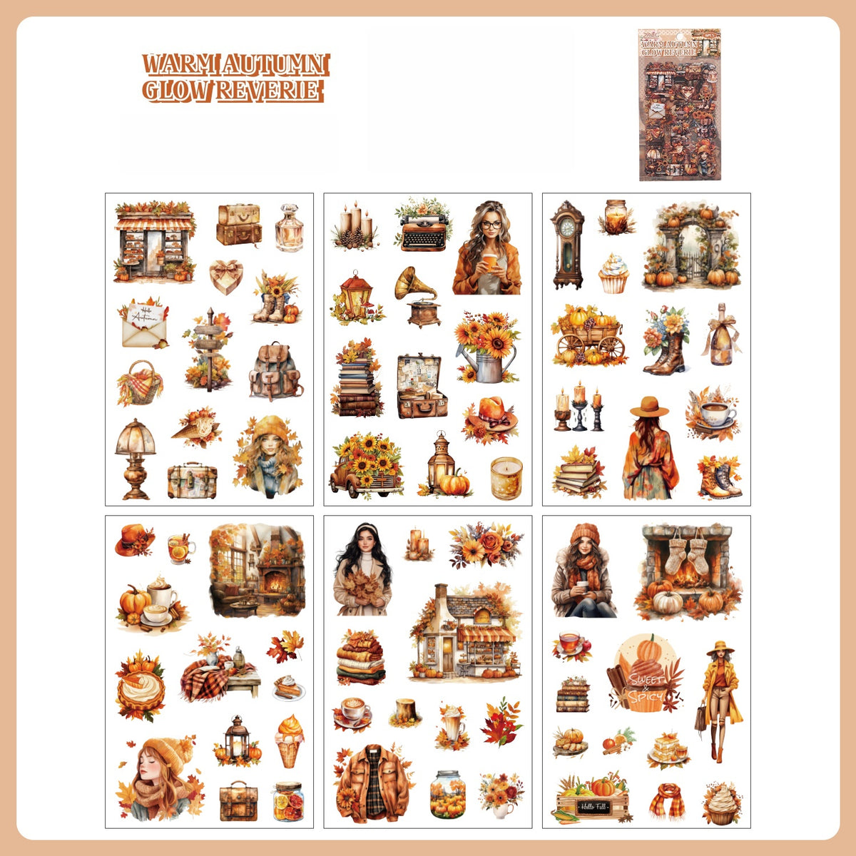 Four Seasons Journey Stickers