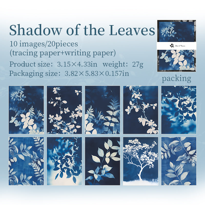 Enchanted Blue Floral Papers