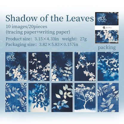 Enchanted Blue Floral Papers