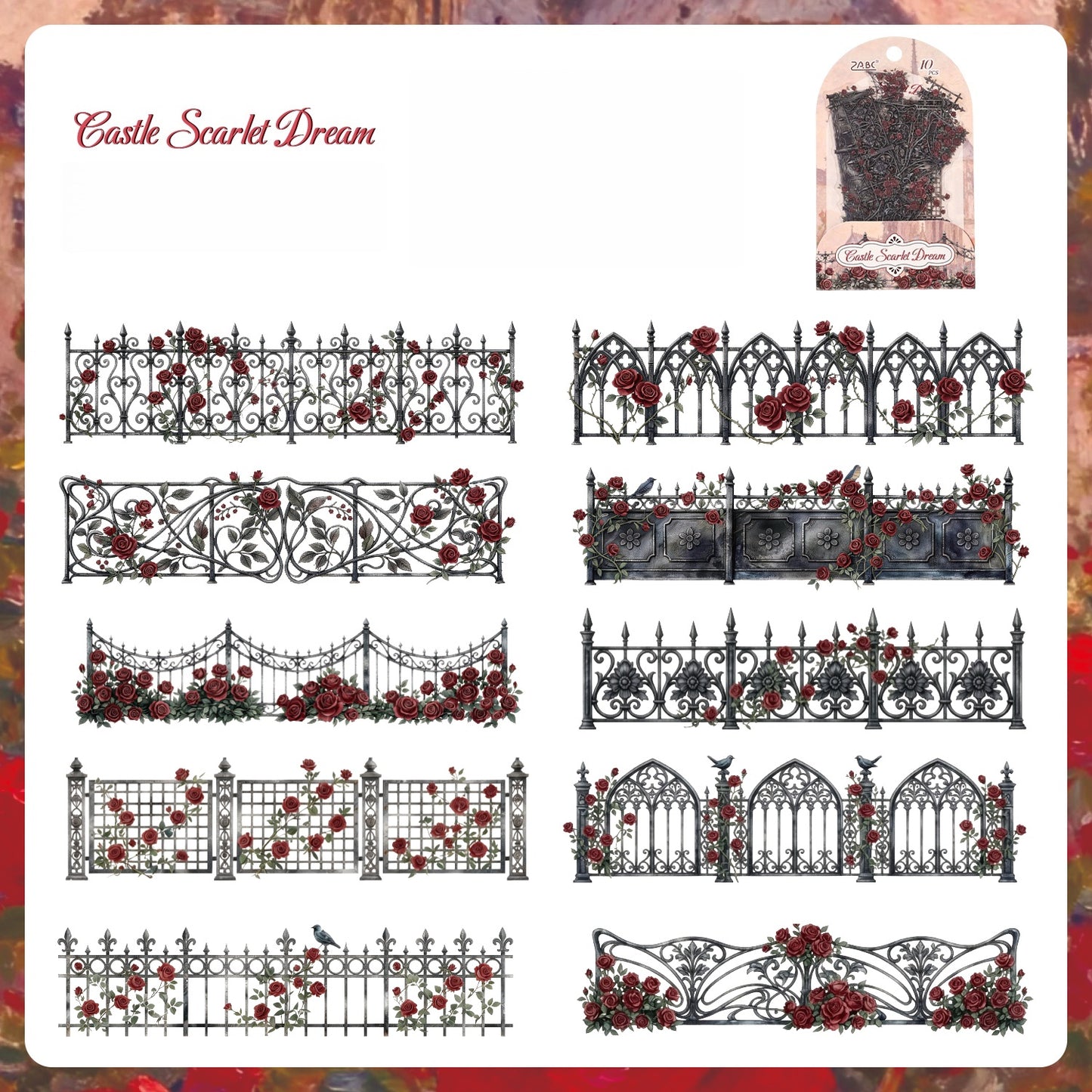 Garden Fence Sticker