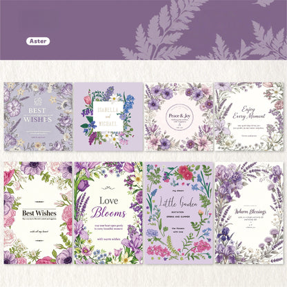 Floral Botanical Vellum Papers