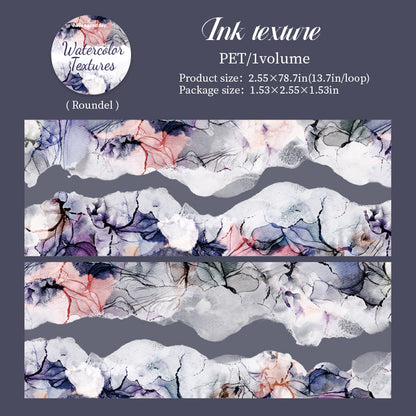 Watercolor Patterns Tape