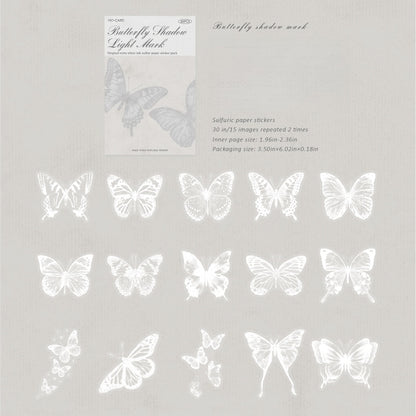 Half-Tone Nature Stickers
