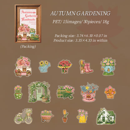Autumn Handmade Stickers