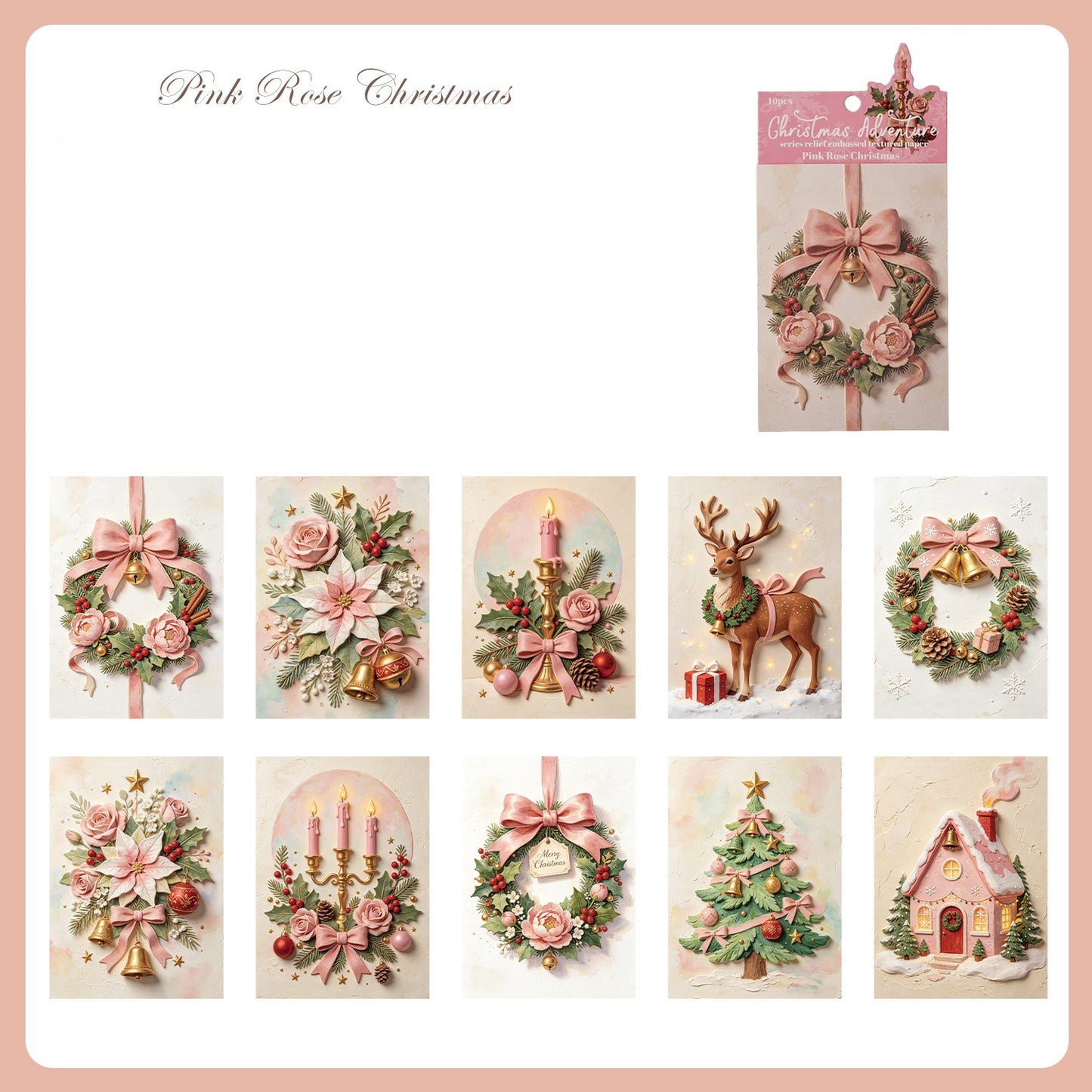 Christmas Adventure Embossed Papers