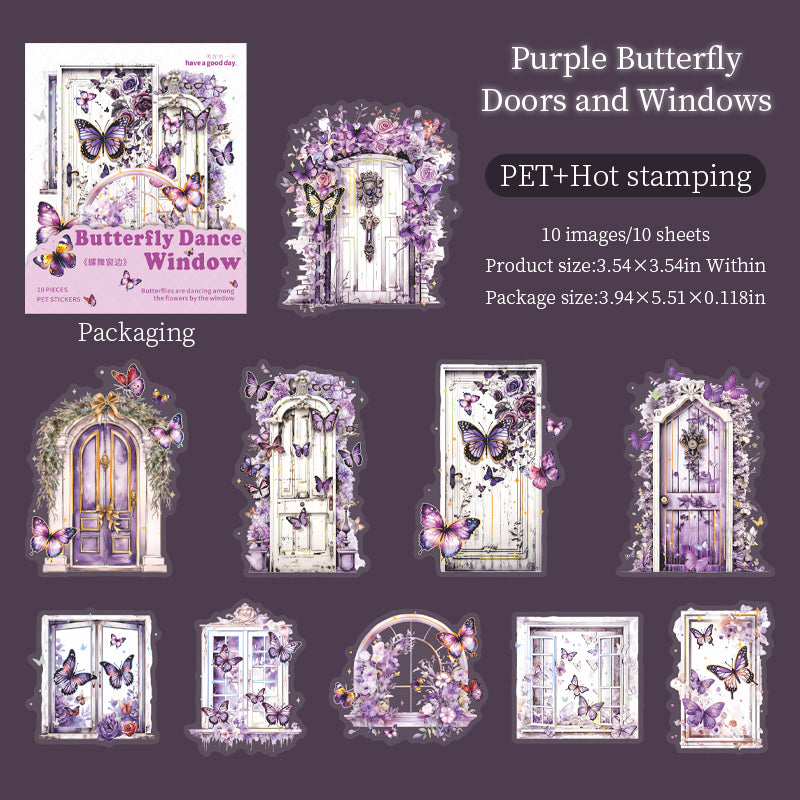 Butterfly Dancing Window Stickers