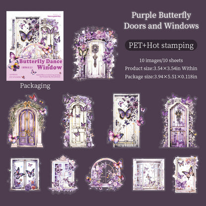 Butterfly Dancing Window Stickers