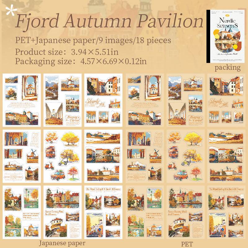 Nordic Seasons Sticker Book