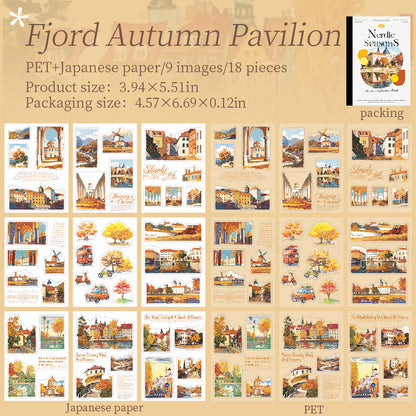 Nordic Seasons Sticker Book