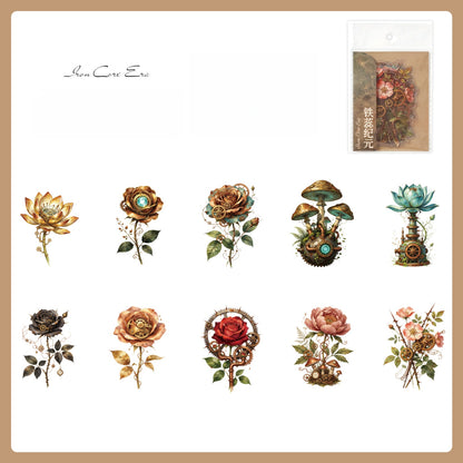 Vintage Floral Stickers