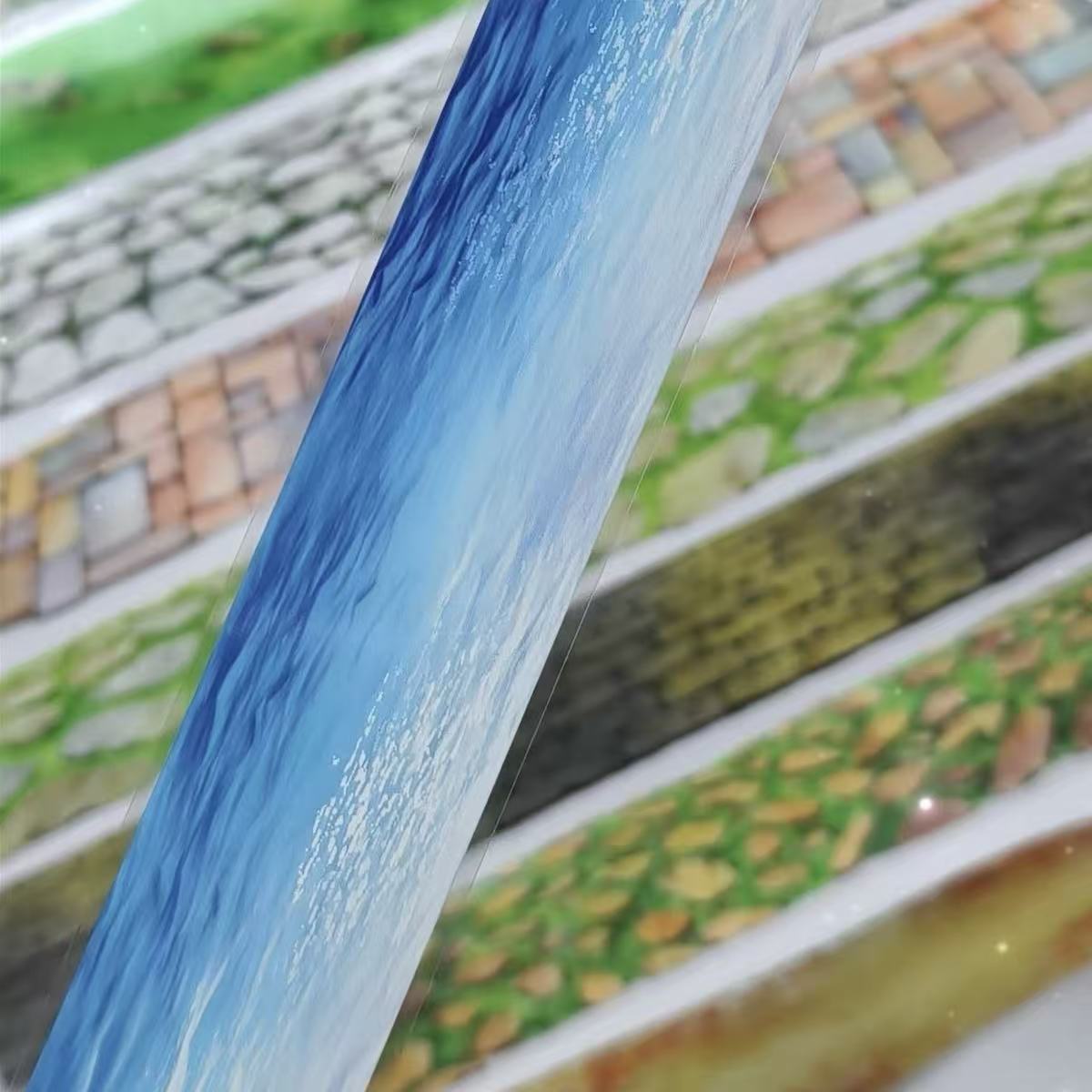 4cm*120cm Vintage Cobblestone Path Tape Collection