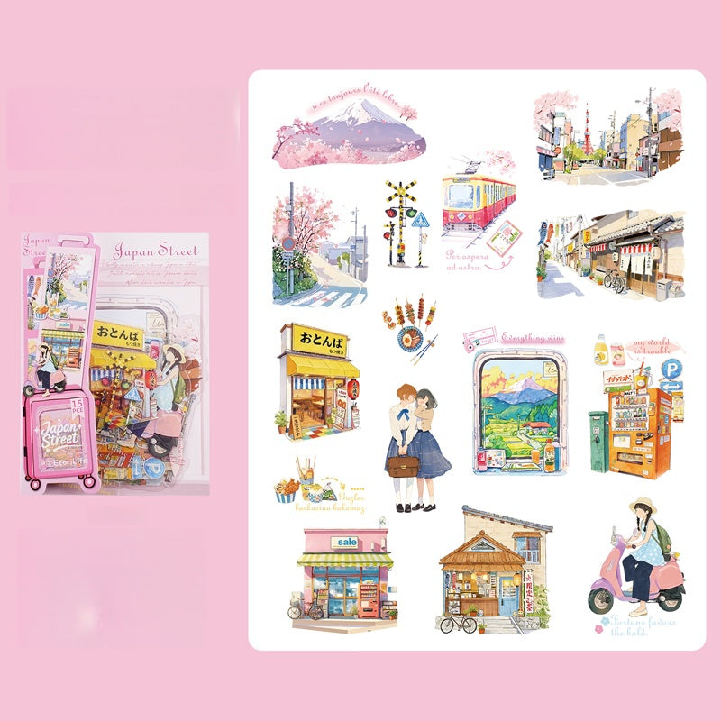 Travel Through Time Stickers