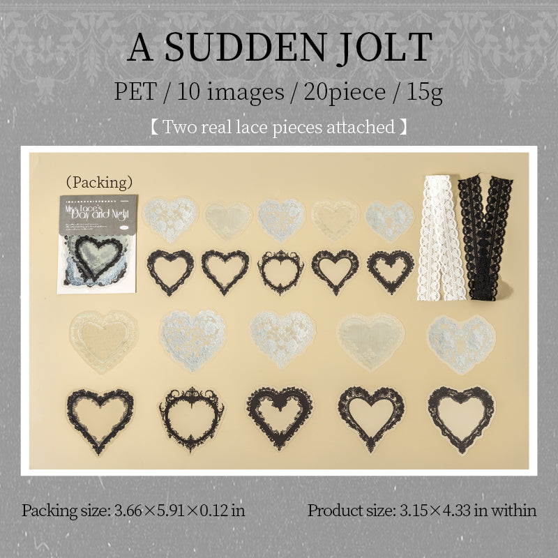 Elegant Lace Stickers