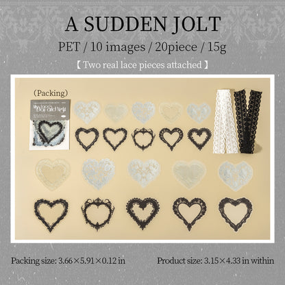 Elegant Lace Stickers