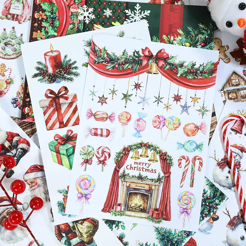 Cozy Christmas Sticker Book