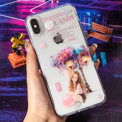 Street Corner Lamp Sticker